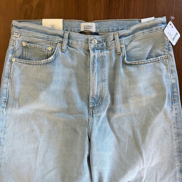 NWT Citizens of Humanity Miro Relaxed Jean in Damaris Wash Sz 32 Barrel Ankle - Picture 10 of 15